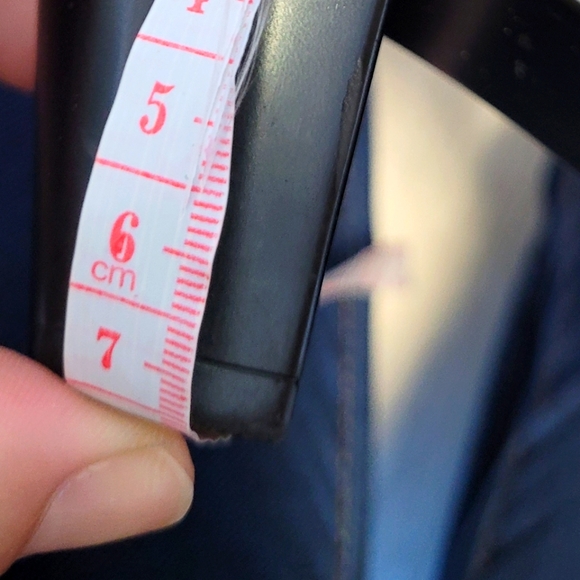 Aerosoles Black Sandals Heel 7 cm size us 8 super soft insole - Picture 15 of 15